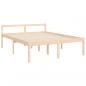 Preview: Seniorenbett mit Kopfteil 140x200 cm Massivholz