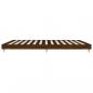 Preview: Bettgestell Braun Eichen-Optik 120x200 cm Holzwerkstoff