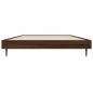 Preview: Bettgestell Braun Eichen-Optik 90x200 cm Holzwerkstoff