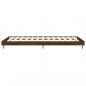 Preview: Bettgestell Braun Eichen-Optik 90x200 cm Holzwerkstoff