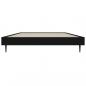 Preview: Bettgestell Schwarz 90x200 cm Holzwerkstoff