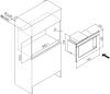 Preview: Amica EMW 13170 S Einbau-Mikrowelle, 20 L, 700 W, 900 W Grill, 9 Programme, schwarz
