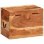 Preview: Aufbewahrungsbox 39x28x31 cm Massivholz Akazie