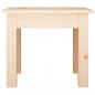 Preview: Couchtisch 35x35x30 cm Massivholz Kiefer