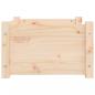 Preview: Hundebett 55,5x45,5x28 cm Massivholz Kiefer