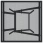 Preview: Gartentisch Klappbar Anthrazit 50x50x72 cm Stahlgitter