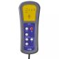 Preview: Massagesessel Elektrisch Creme Stoff