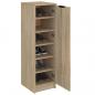 Preview: Schuhschrank Sonoma-Eiche 30x35x100 cm Holzwerkstoff