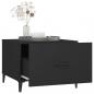 Preview: Couchtische mit Metallbeinen 2 Stk. Schwarz 50x50x40 cm