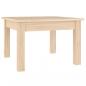 Preview: Couchtisch 45x45x30 cm Massivholz Kiefer