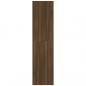 Preview: Kleiderschrank Braun Eiche-Optik 100x50x200 cm Holzwerkstoff