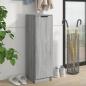 Preview: ARDEBO.de - Schuhschrank Grau Sonoma 30x35x100 cm Holzwerkstoff