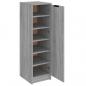 Preview: Schuhschrank Grau Sonoma 30x35x100 cm Holzwerkstoff