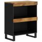 Preview: Beistellschrank 60x33x75 cm Massivholz Mango