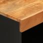 Preview: Beistelltisch 60x33x75 cm Massivholz Akazie
