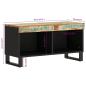 Preview: TV-Schrank 85x33x43,5 cm Altholz Massiv