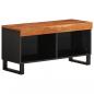 Preview: TV-Schrank 85x33x43,5 cm Massivholz Akazie