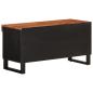 Preview: TV-Schrank 85x33x43,5 cm Massivholz Akazie
