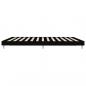 Preview: Bettgestell Schwarz 200x200 cm Holzwerkstoff
