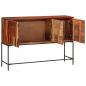 Preview: Sideboard 110x28x76 cm Massivholz Akazie