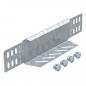 Preview: Obo Bettermann RWEB 620 FS Reduzierwinkel/ Endabschluss für Kabelrinne 60x200, St, FS
