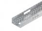 Preview: ARDEBO.de - RSV 110.200 S Verteilerrinne, 110x200x3000 mm, t=1,5 mm, gelocht, Stahl, bandver