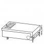 Preview: Siemens BVP:203162 BD2-AK3X/GS00 ABGANGSKASTEN 125A / 1X 3 POLIG GERADE ID2000 UNTERTEIL