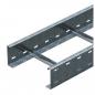 Preview: ARDEBO.de - WKLG 1160 FSKLGR =6m Weitspannkabelleiter gelochter Seitenholm 110x600x6000, St,