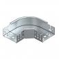 Preview: Obo Bettermann RBM 90 610 FS Bogen 90° mit Schnellverbindung 60x100, St, FS