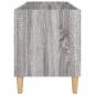 Preview: Plattenschrank Grau Sonoma 74,5x38x48 cm Holzwerkstoff