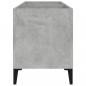 Preview: Plattenschrank Betongrau 74,5x38x48 cm Holzwerkstoff