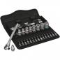 Preview: Primium 05004017001 Zyklop Metal-Knarrensatz 8100 SA 7, Durchsteckvierkant 1/4", Satz 28