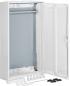 Preview: ARDEBO.de Hager ZB22NW Komplettschrank, universZ, 950x550x205mm, Multimedia, Schutzklasse II, IP44, 2-Feld