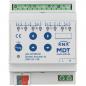 Preview: MDT technologies JAL-0410M.02 Jalousieaktor 4-fach mit Fahrzeitmessung, 4TE, REG, 8 A, 230 V AC