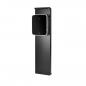 Preview: ABL eMobility POLEMH3 Stele für Wallbox eMH3, RAL 9011, LED, 1647 x 405 x 180 mm-POLEMH3