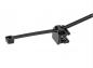 Preview: ARDEBO.de - CMSA24-2S-D300 EdgeClip/Kabelbinder(Seite),Schwarz,Hohe Hitze/UV PA6.6,3-6mm,0°,