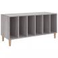 Preview: Plattenschrank Grau Sonoma-Eiche 100x38x48 cm Holzwerkstoff