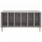 Preview: Plattenschrank Grau Sonoma-Eiche 100x38x48 cm Holzwerkstoff