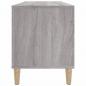 Preview: Plattenschrank Grau Sonoma-Eiche 100x38x48 cm Holzwerkstoff