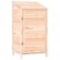 Preview: Geräteschuppen 55x52x112 cm Massivholz Tanne