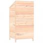 Preview: Geräteschuppen 55x52x112 cm Massivholz Tanne