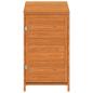 Preview: Geräteschuppen Braun 55x52x112 cm Massivholz Tanne