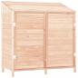 Preview: Geräteschuppen 102x52x112 cm Massivholz Tanne