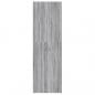 Preview: Büroschrank Grau Sonoma 60x32x190 cm Holzwerkstoff