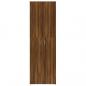 Preview: Büroschrank Braun Eichen-Optik 60x32x190 cm Holzwerkstoff