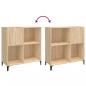 Preview: Plattenschrank Sonoma-Eiche 84,5x38x89 cm Holzwerkstoff