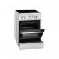 Preview: Exquisit ECM6-4 Inox EEK: A Elektro-Standherd, Glaskeramik, 60 cm breit, Grill, Umluft, Edelstahl