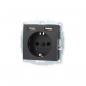 Preview: Berker 48031606 Steckdose SCHUKO/USB, B.3/B.7, anthrazit matt