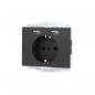 Preview: Berker 48037006 Steckdose SCHUKO/USB, K.1, anthrazit matt, lackiert
