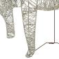 Preview: LED-Rentiere 2 Stk. Gold 40 LEDs